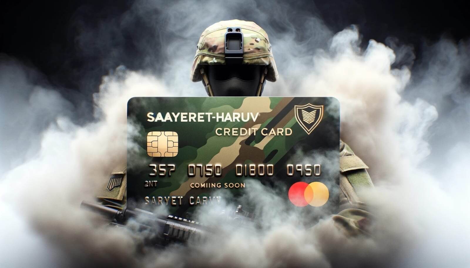 credit card for soldiers